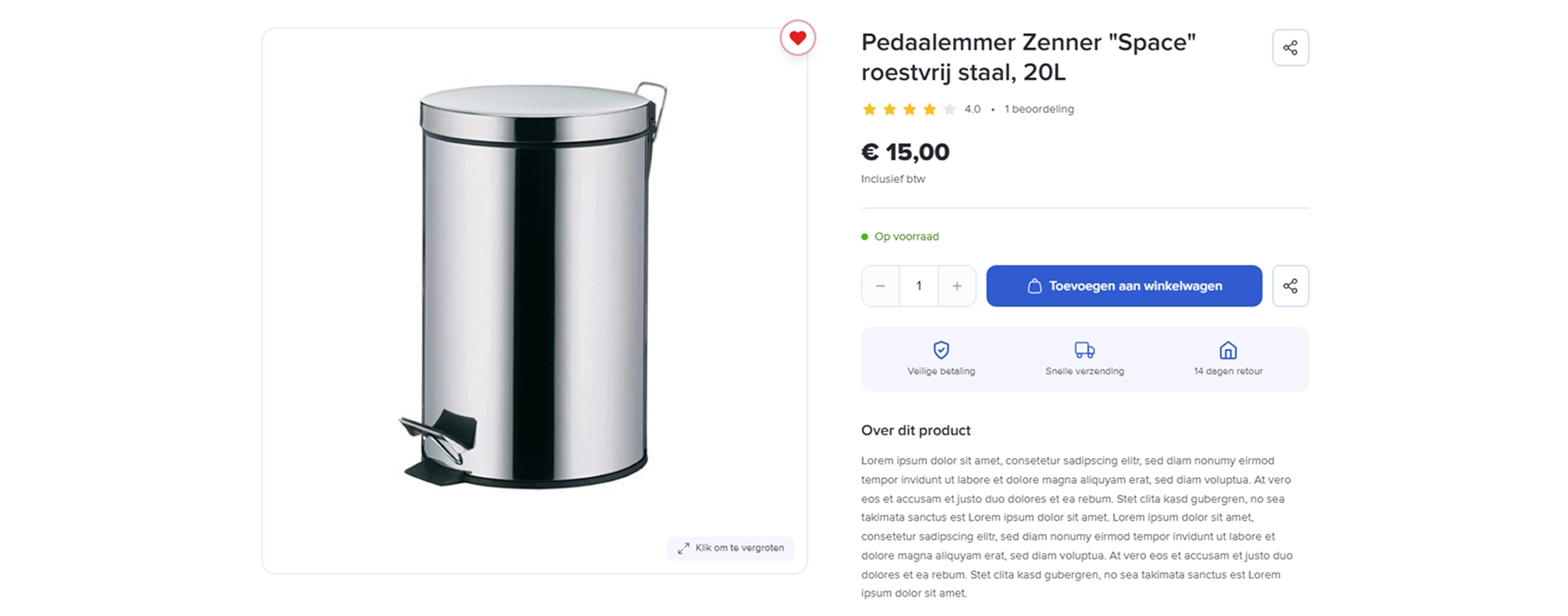 Product detail