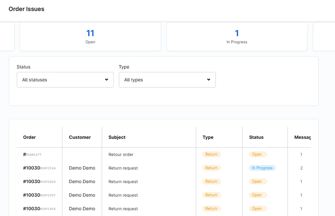 Ticketing backend